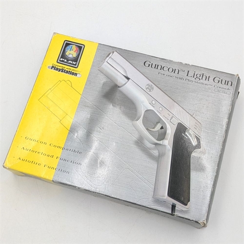 GunCon Light Gun - I Kasse - Playstation 1 Accessories (Used) (B Grade)